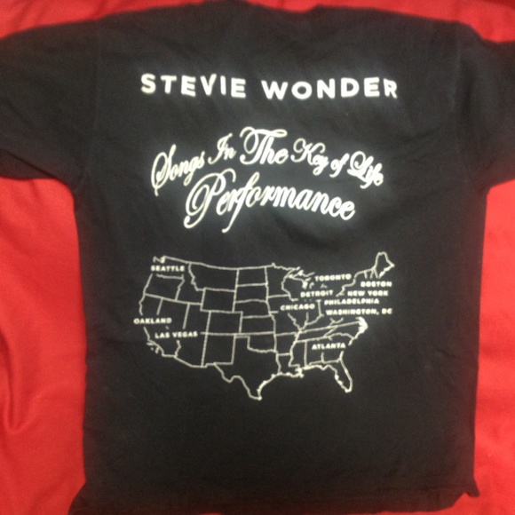 Stevie Wonder tshirt - Picture 3 of 3
